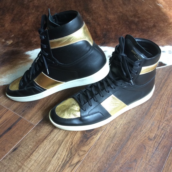 Saint Laurent Paris high top sneakers - Picture 2 of 13